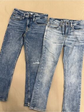 Cat & Jack Girls' Super Stretch Skinny Jeans - Blue